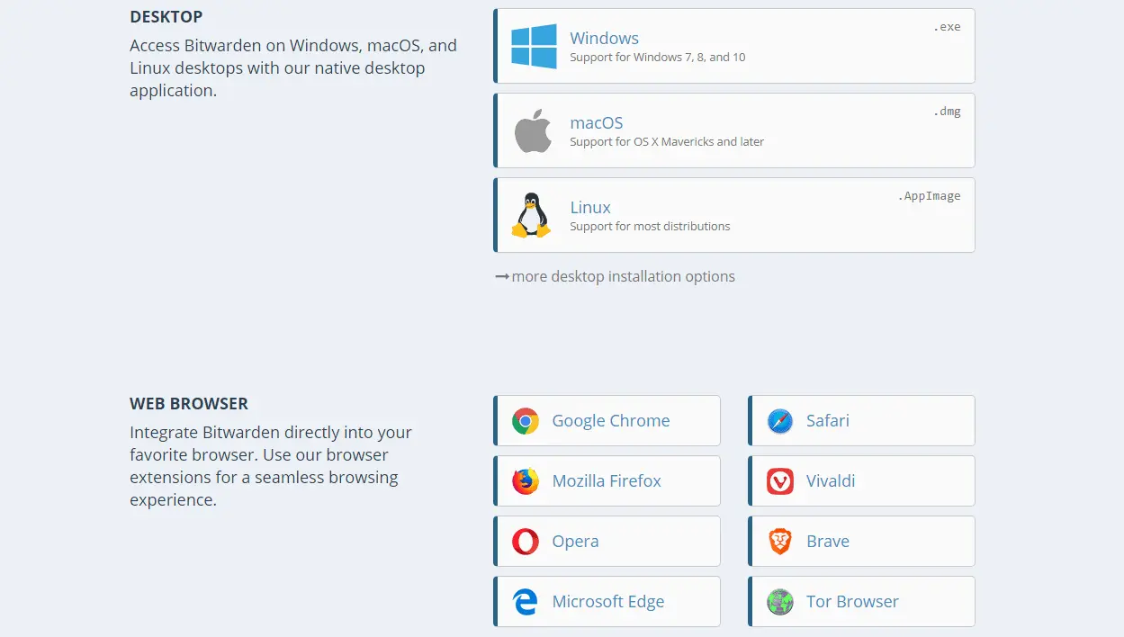 Bitwarden Integration