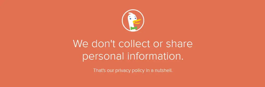 DuckDuckGo privacy